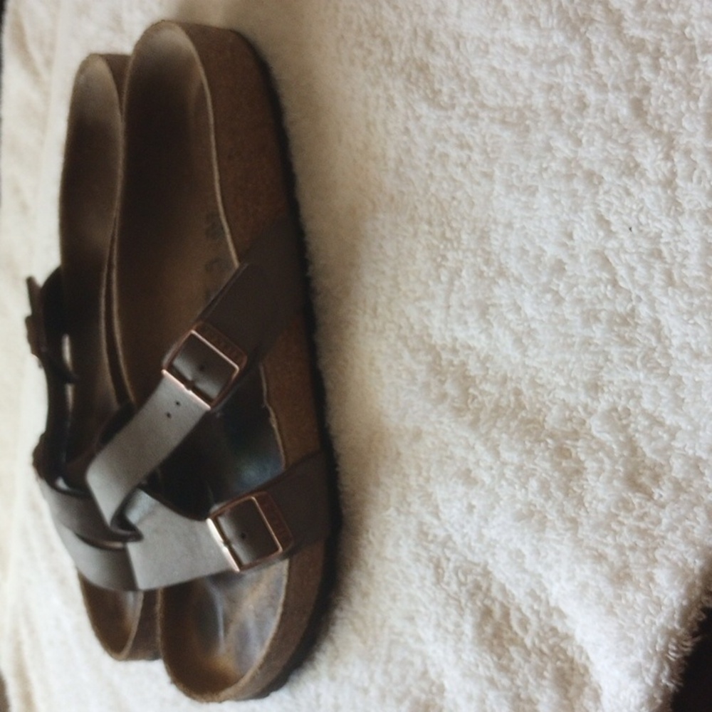 BIRKENSTOCK Women's Yao Balance Pre-owned Brown Shoes Size 7